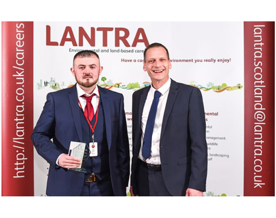 Horticulture Student John Boyd Wins Lantra Learner Of The Year