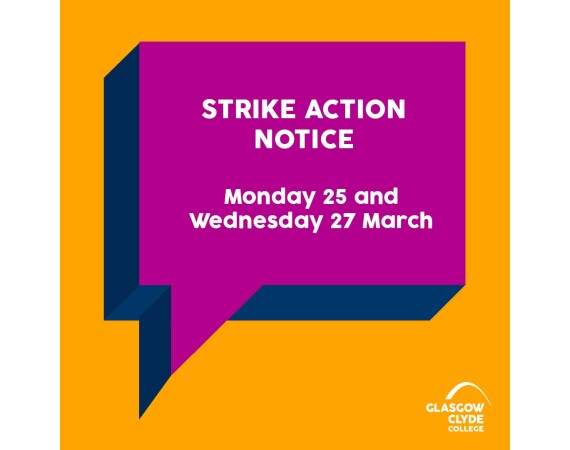 Strike Action Notice 25 and 27 March 2024
