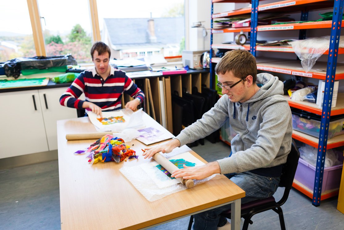 Additional support for learning two students gallery