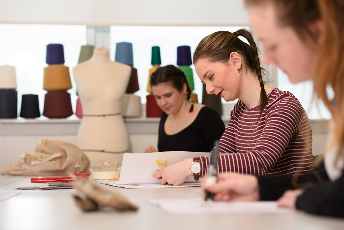 Fashion textile students designing %285%29 gallery