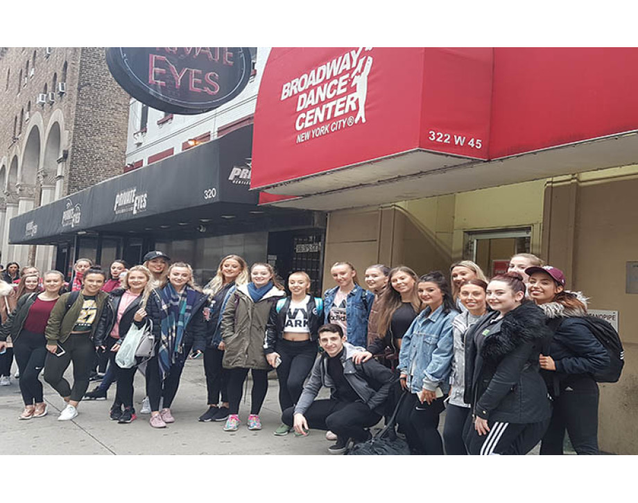 Glasgow Clyde College Dance Students Hit Broadway 
