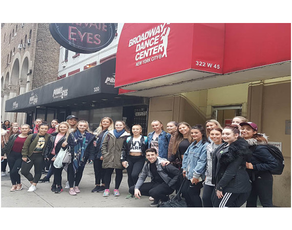 Glasgow Clyde College Dance Students Hit Broadway 