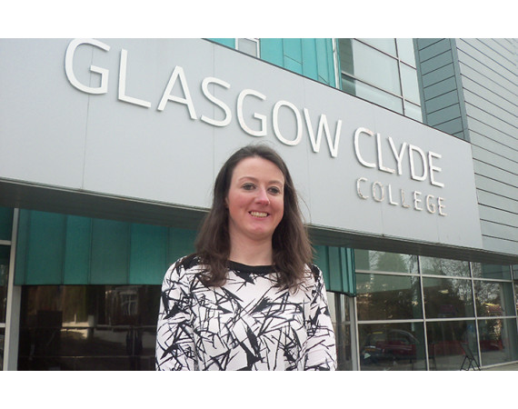Glasgow Clyde College Fellow Julie McElroy