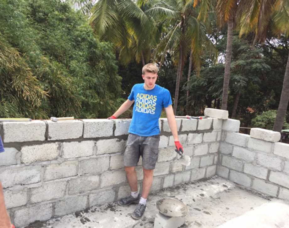 Carpentry And Joinery Apprentice Andrew Hutton Working In India