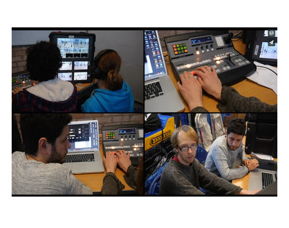 TV And Sports Students Collaborate To Produce Video