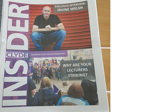 A Copy Of The Clyde Insider Newspaper