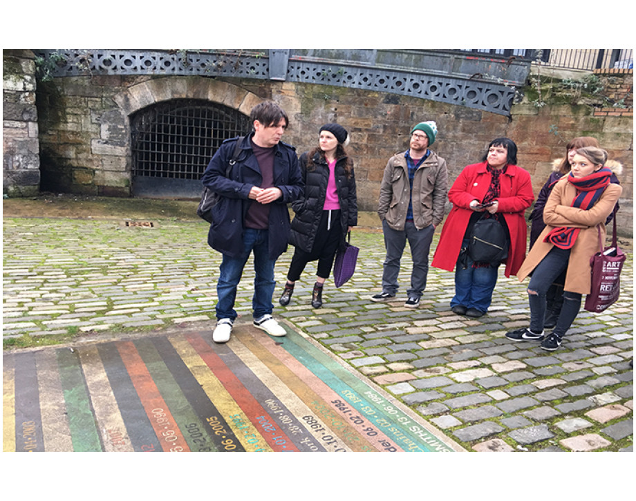 Jim Lambie At Barrowlands Walkway