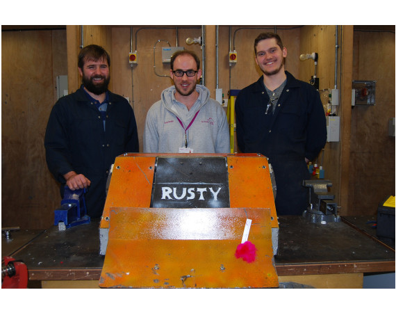 Glasgow Clyde College Students Take Part In BBC's Robot Wars