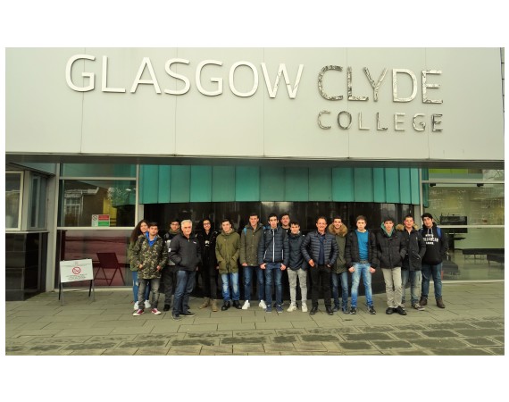 Cypriot Students Visit Glasgow Clyde College To Learn About Engineering
