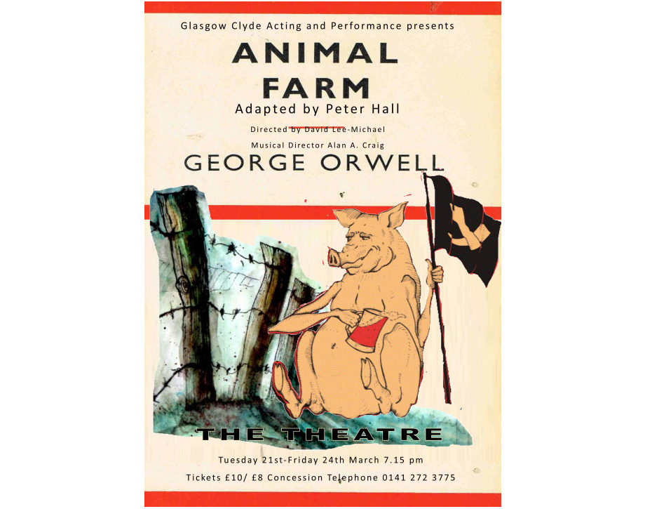 Animal Farm Performance At Langside Campus Theatre