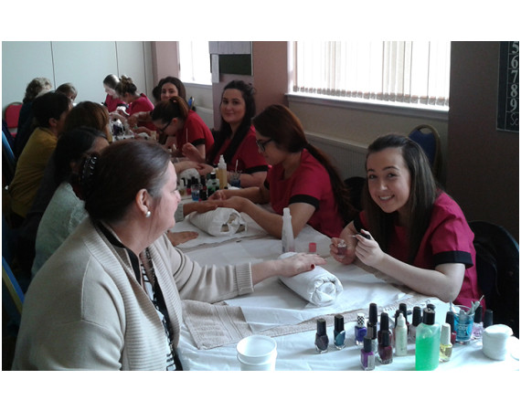 Beauty Care Students Take Part In International Women's Day Event