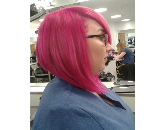 Rainbow Room Visit Hairdressing Students To Offer Colour Tips