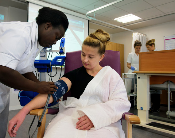 Health Care Student At Work
