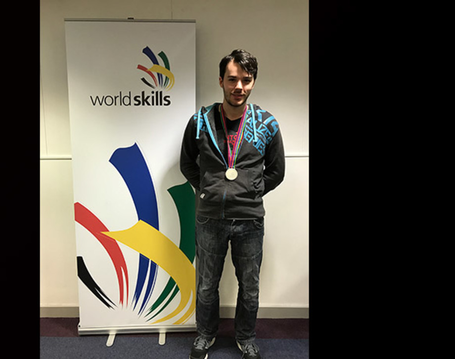 Robert Macfarlane WorldSkills UK Silver
