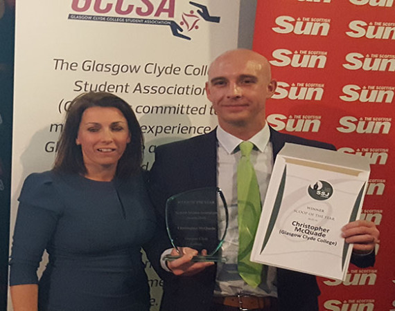 Chris Mcquade SSJA Winner 2016