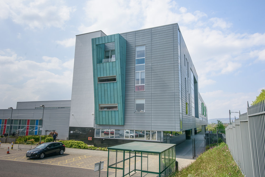 Anniesland side view of building gallery