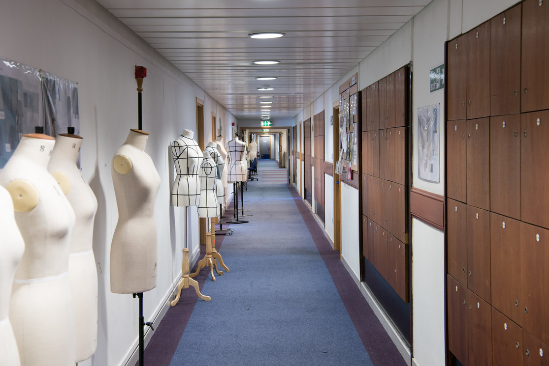 Cardonald corridor with carpet gallery