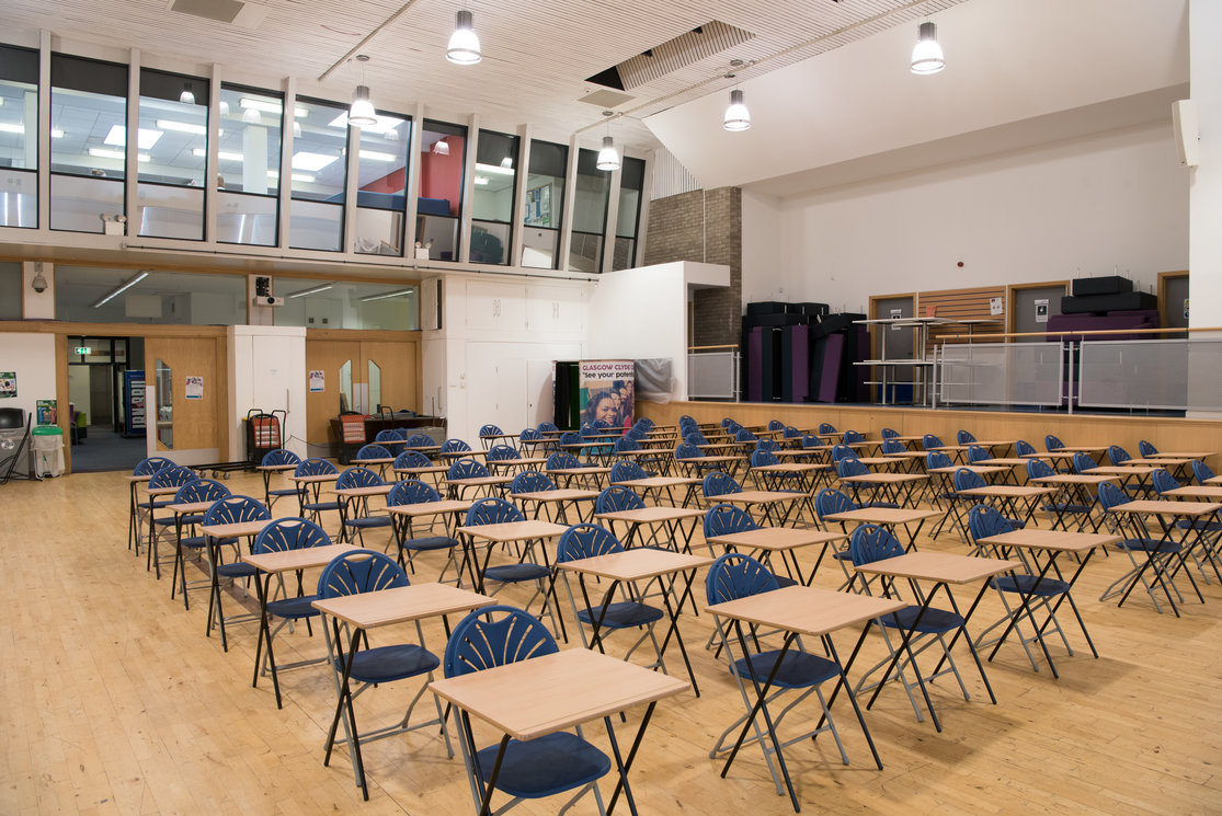 Cardonald exam hall gallery