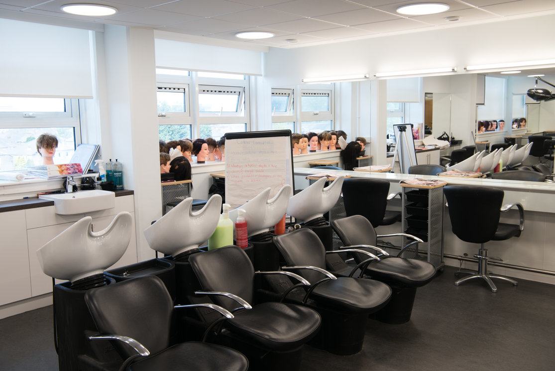 Cardonald hairdressing training salon gallery