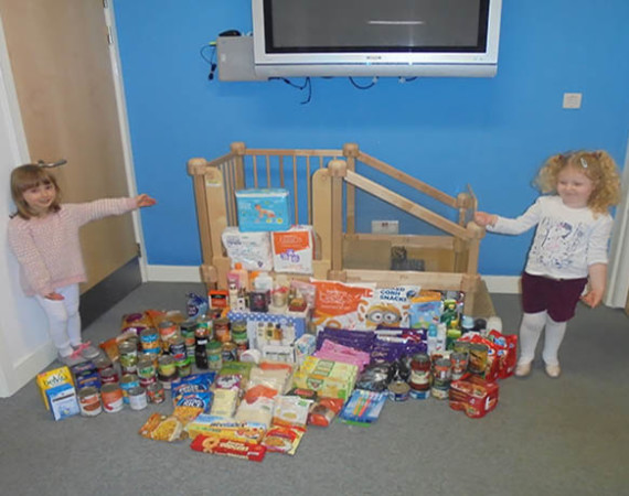 Treasure Trove Nursery Food Bank Initiative