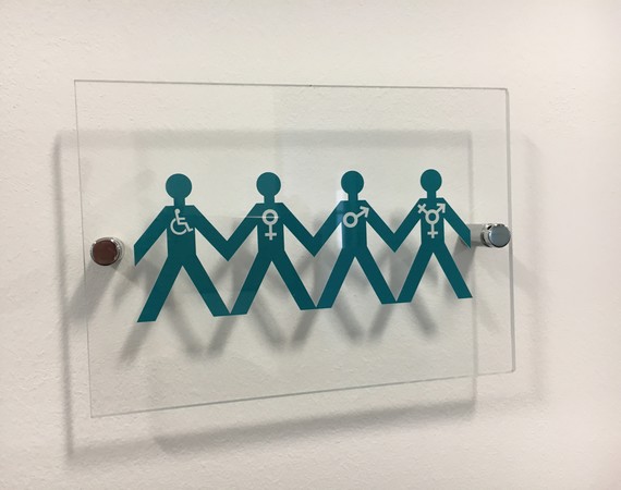 accessible toilet sign photograph