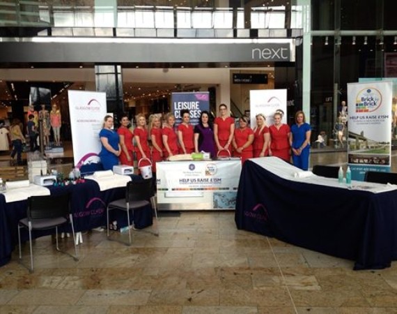 Beauty students fundraising for Prince and Princess of Wales Hospice