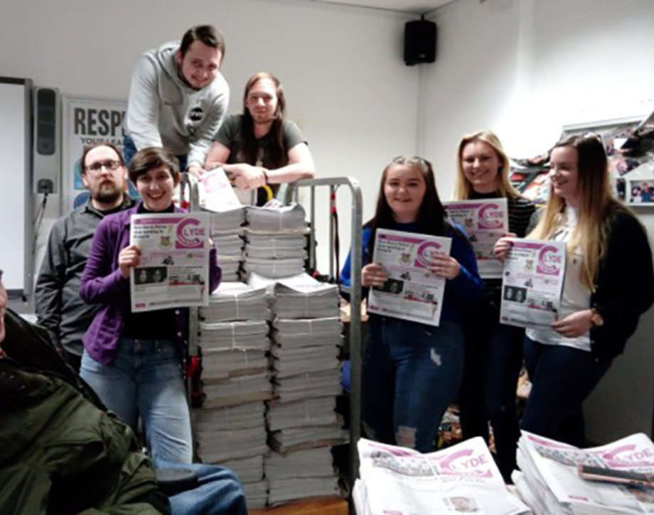 Journalism students launch winter edition of Clyde Insider