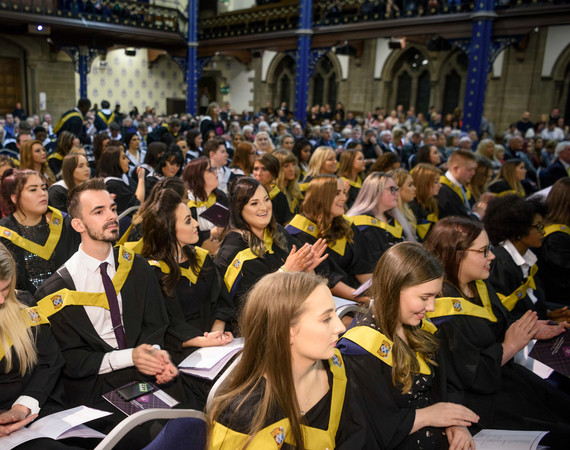 Students at graduation 2018