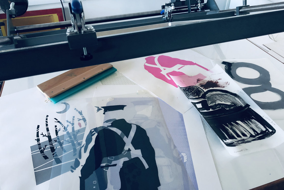 Screen printing gallery