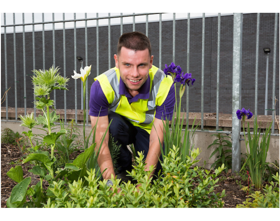 Ross Yuile horticulture student