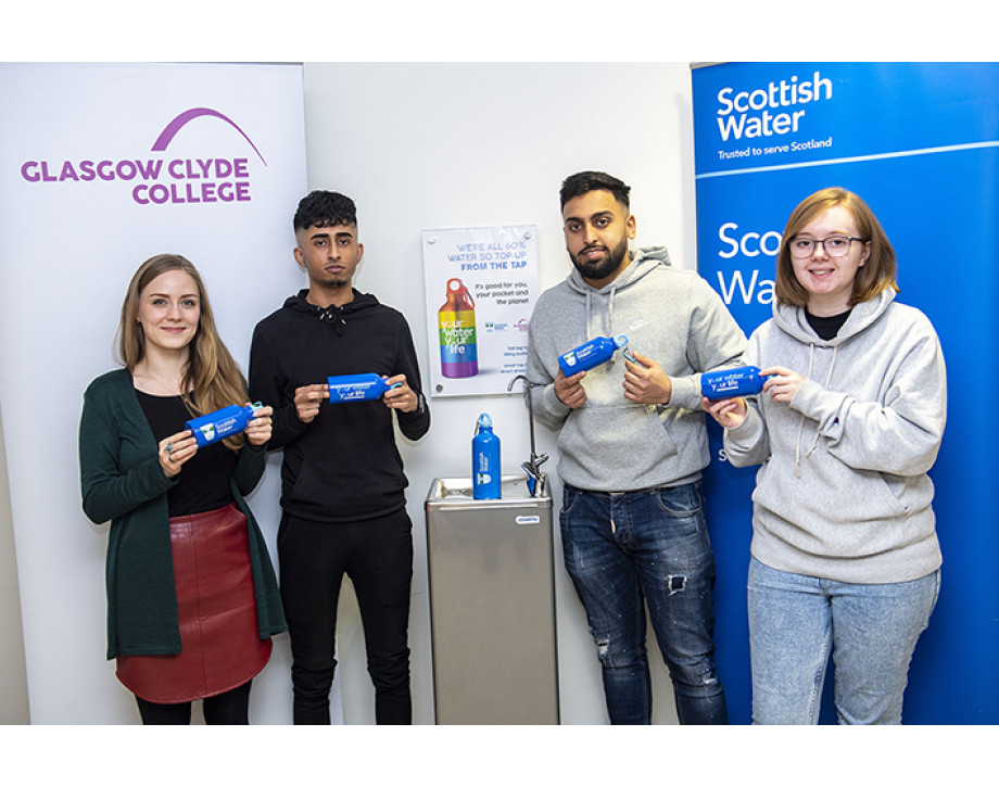 Glasgow Clyde College partners with Scottish Water