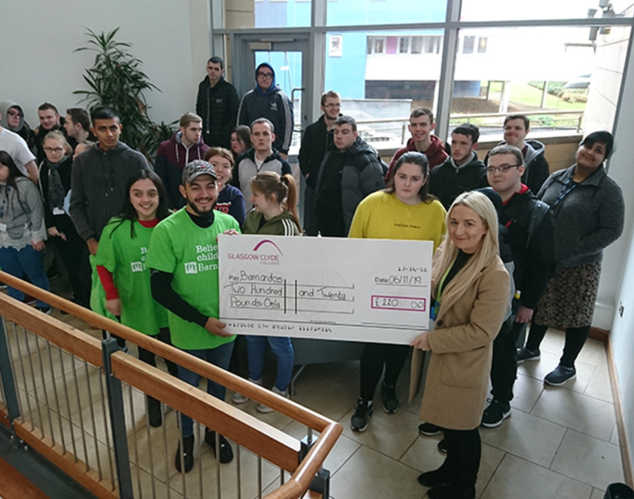 Skills for life and works students fundraise