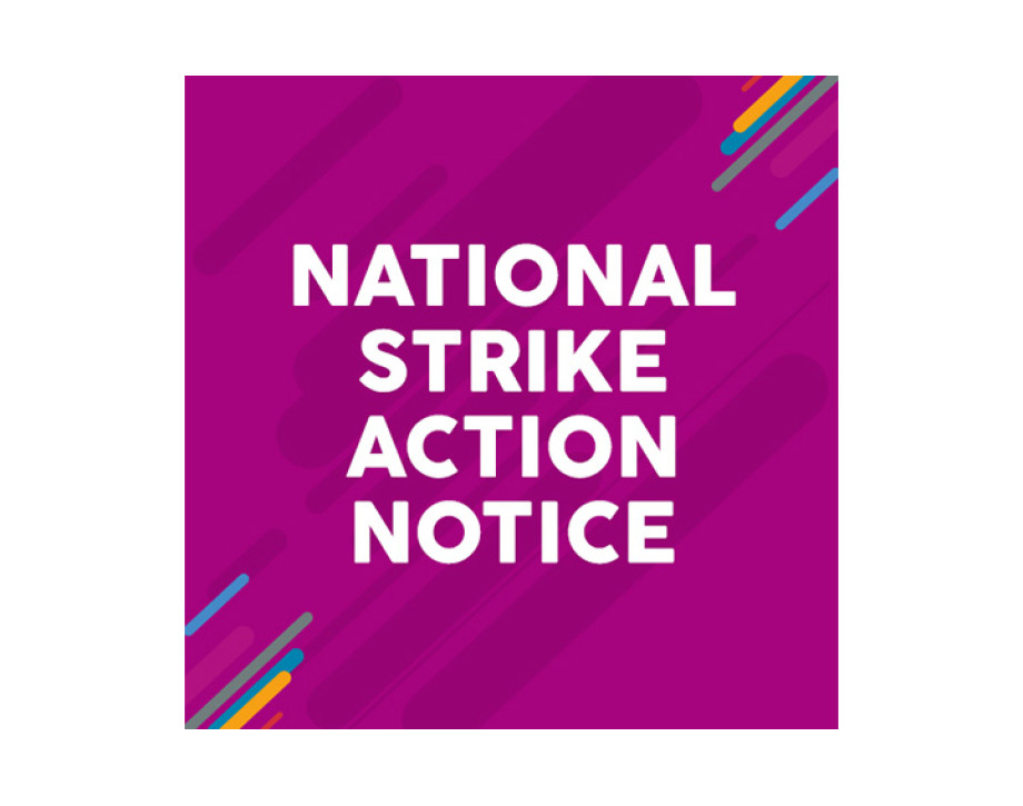 Strike notice web
