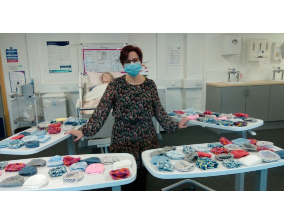 Healthcare knitted hats