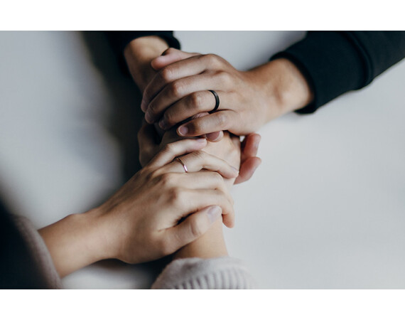 Holding hands