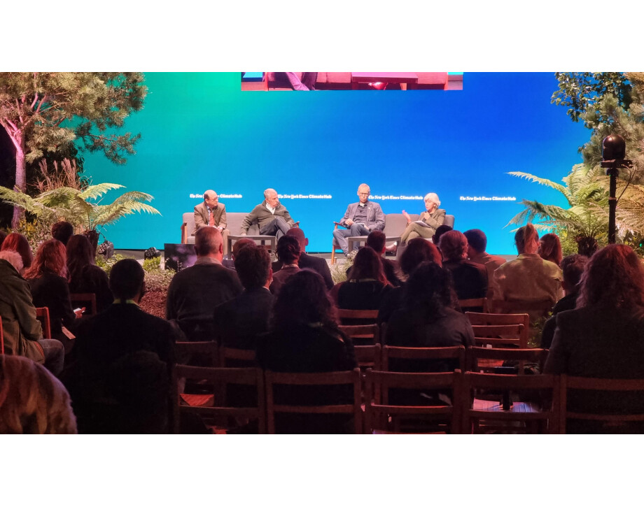 New York Times Climate Hub Event