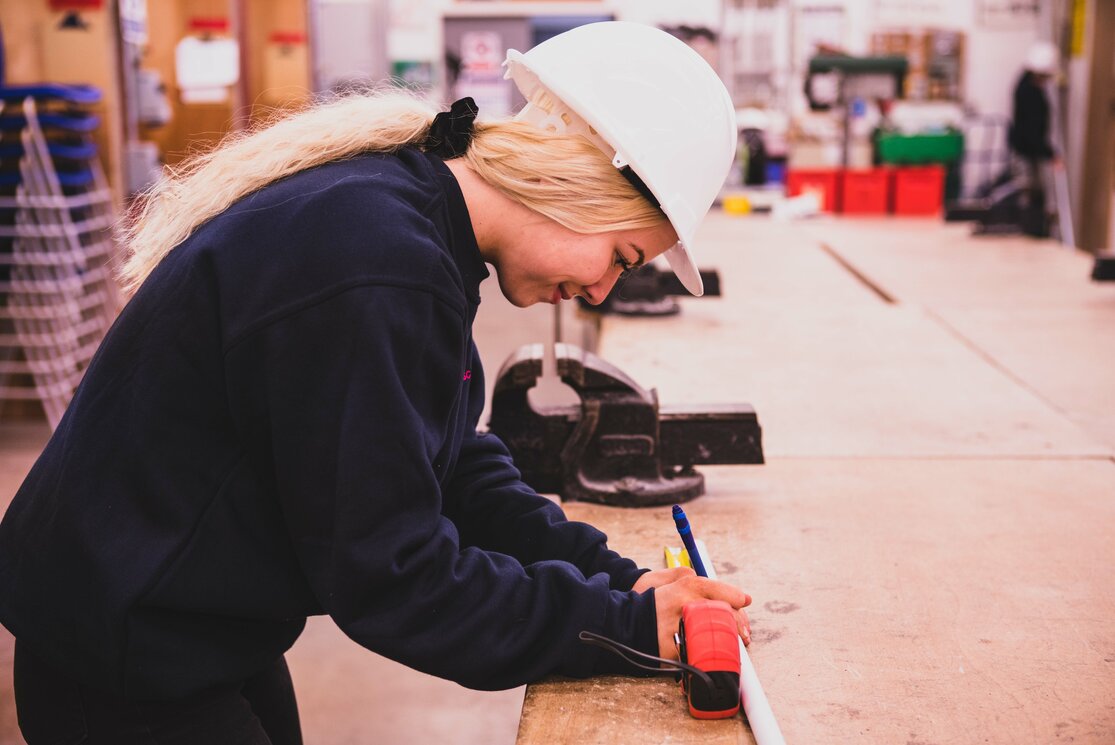 construction girl 