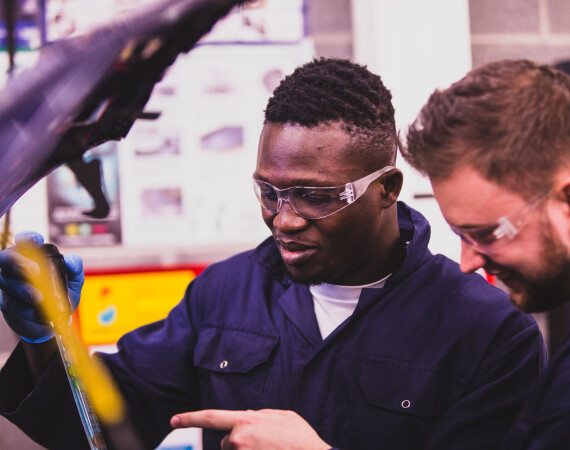Automotive students 2020