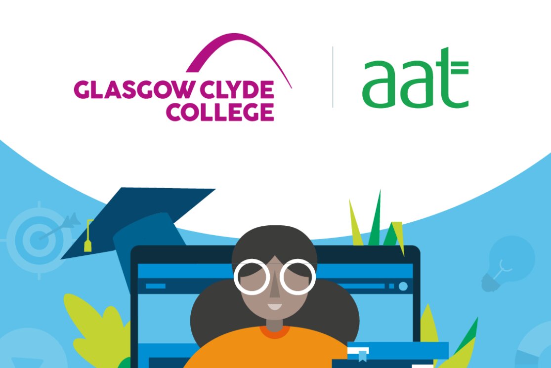 Glasgow Clyde ME AAT College Logo Ad 02