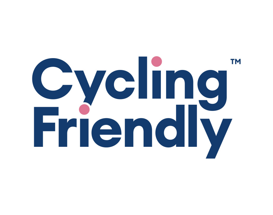 Text reading Cycling Friendly