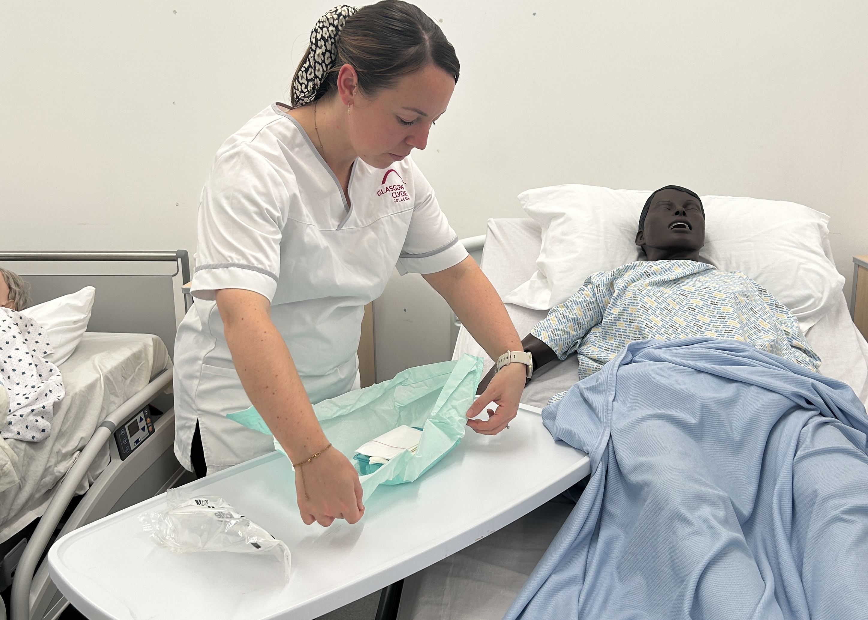 female student of Antenatal Educator qualification course