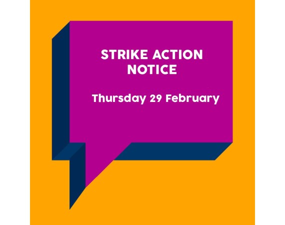 Strike Action Notice no logo