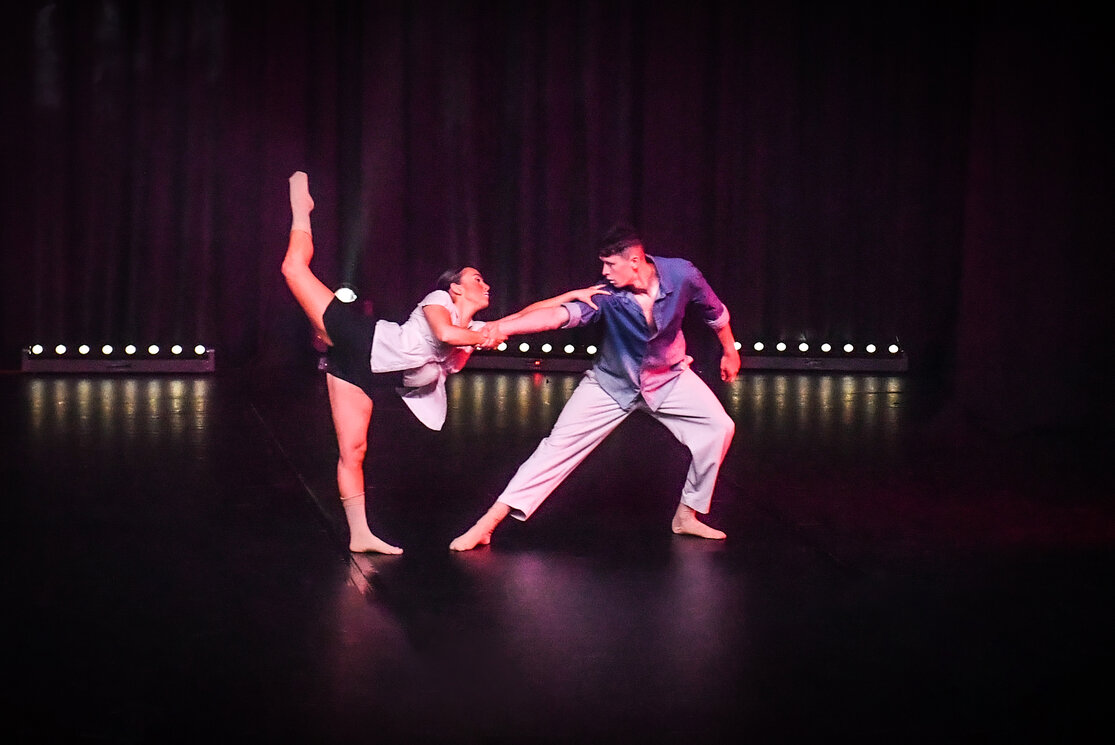 Male and female dancers at pulse 2023 gallery