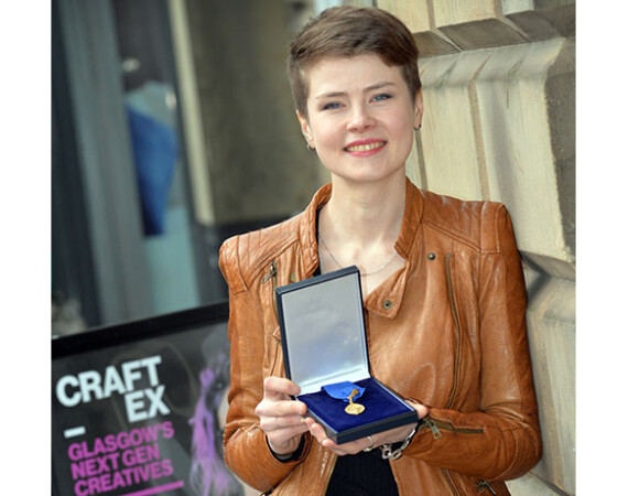 Image shows Craftex Gold Medal Winner Wiktoria Budyta