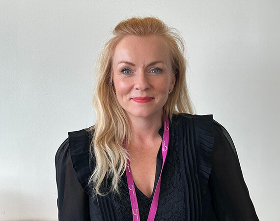 An image of Julie Wales, Head of Sector for the Faculty of Health, Wellbeing and Management