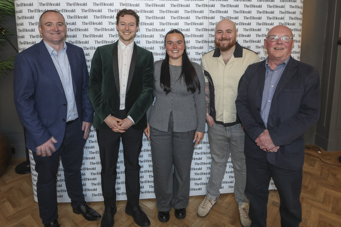 Ross Nixon Findlay Brown Beth Templeton (fellow student) Robert Blair and Pete MacRae