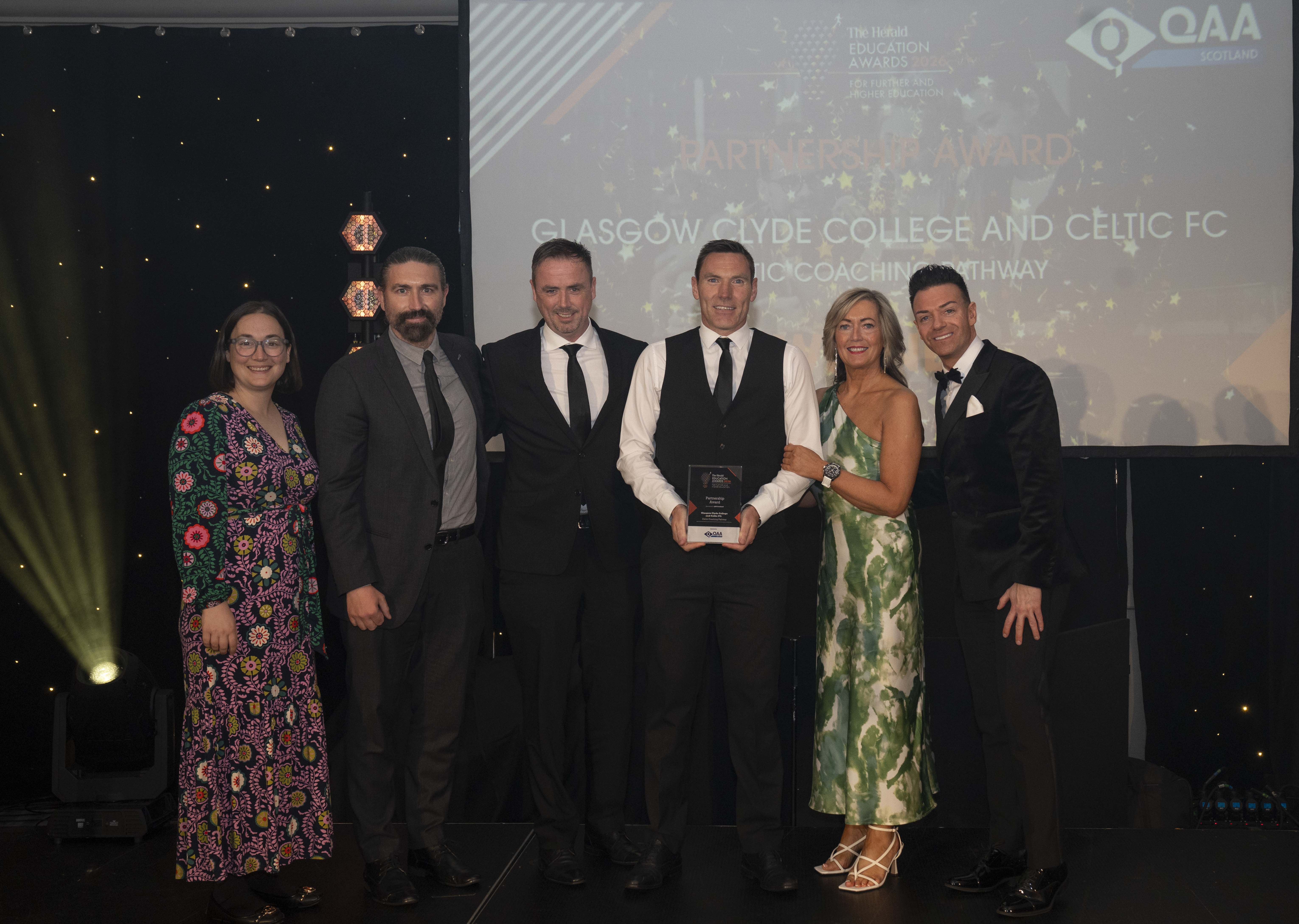 Glasgow Clyde College Partnership Award1